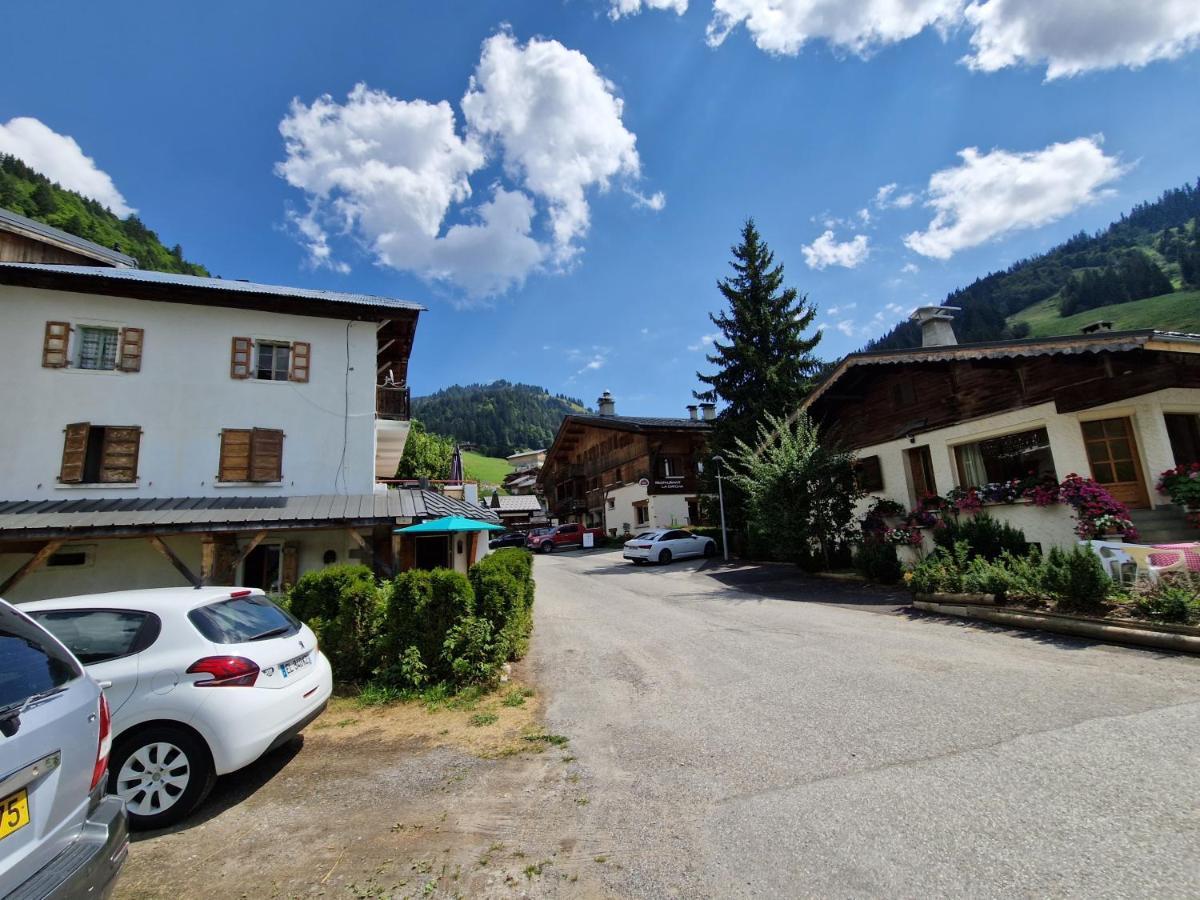 La Duchere 6 Personnes Le Plan La Giettaz Exterior foto
